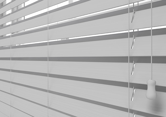 Ecowood, Tranquil Grey Fine Grain - Twist&Fit Venetian Blind - Image 4
